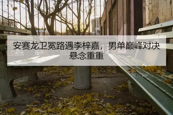 安赛龙卫冕路遇李梓嘉，男单巅峰对决悬念重重